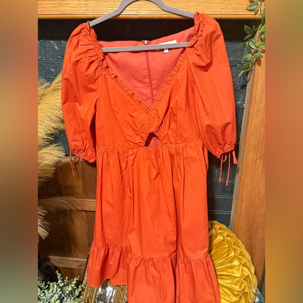 Moodie Coral Dress